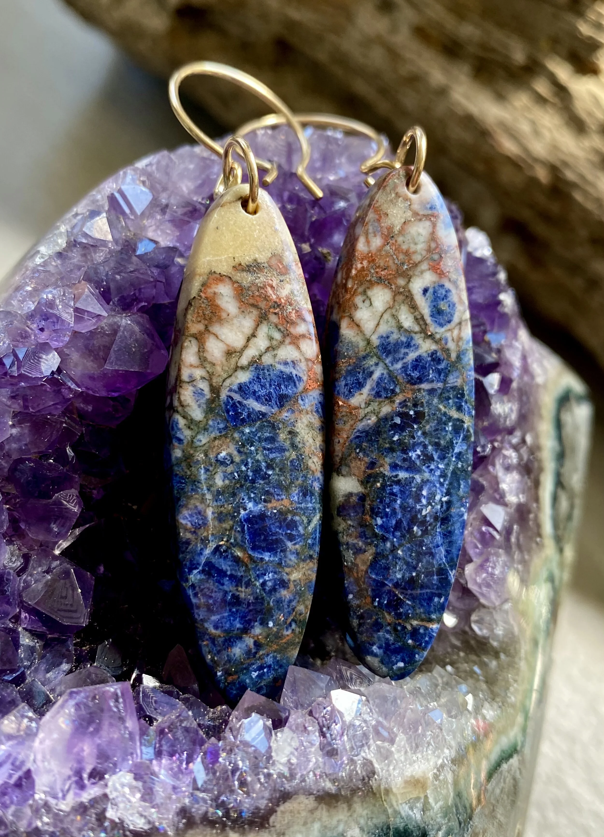 Sodalite Earrings