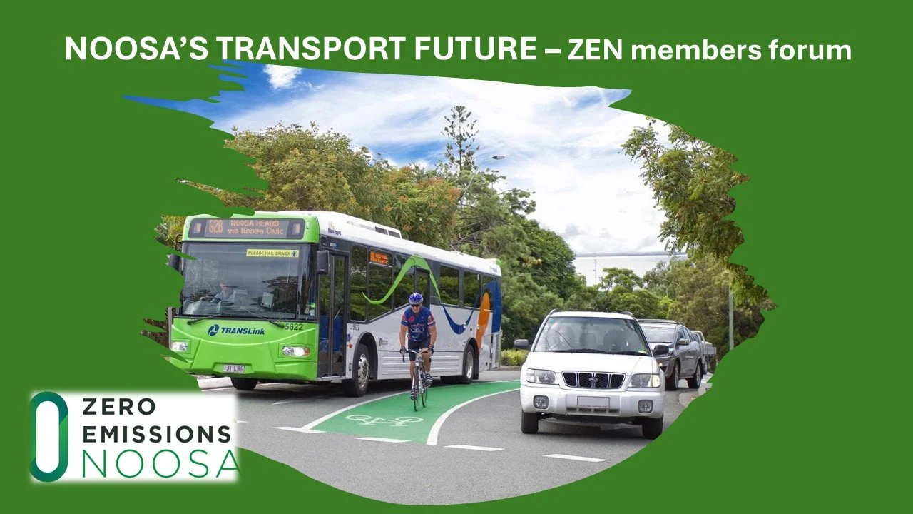 Noosa's Transport Future: ZEN Suporters Forum