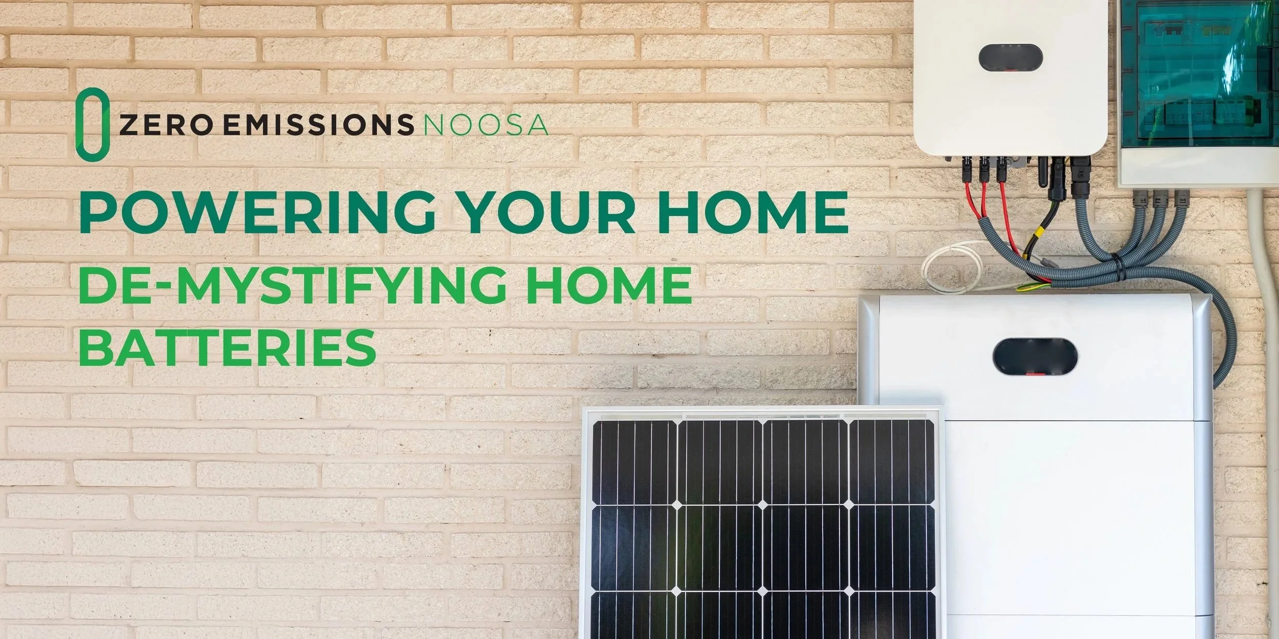 Powering your Home – De-mystifying Home Batteries - Peregian Beach