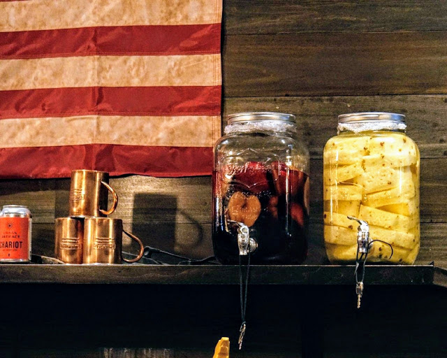 Their in-house flavored vodkas