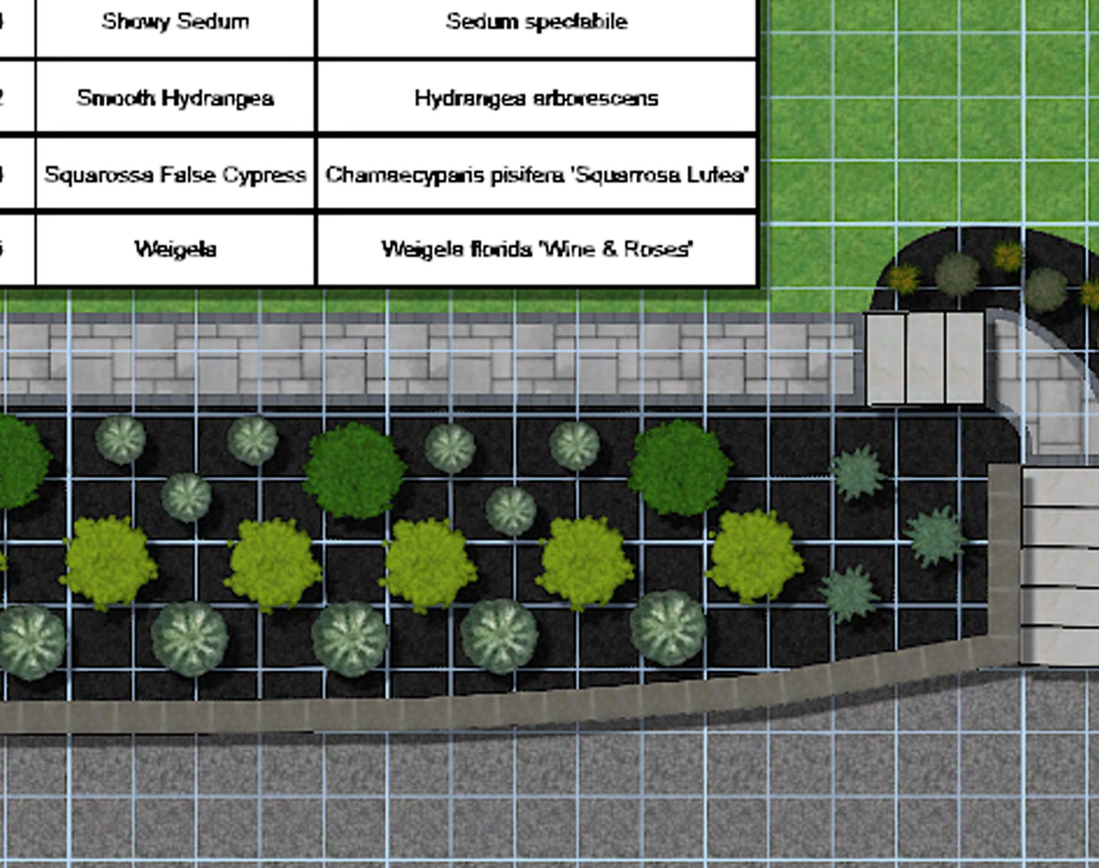 Landscape Architect- Blueprint Drawing Of Project Layout