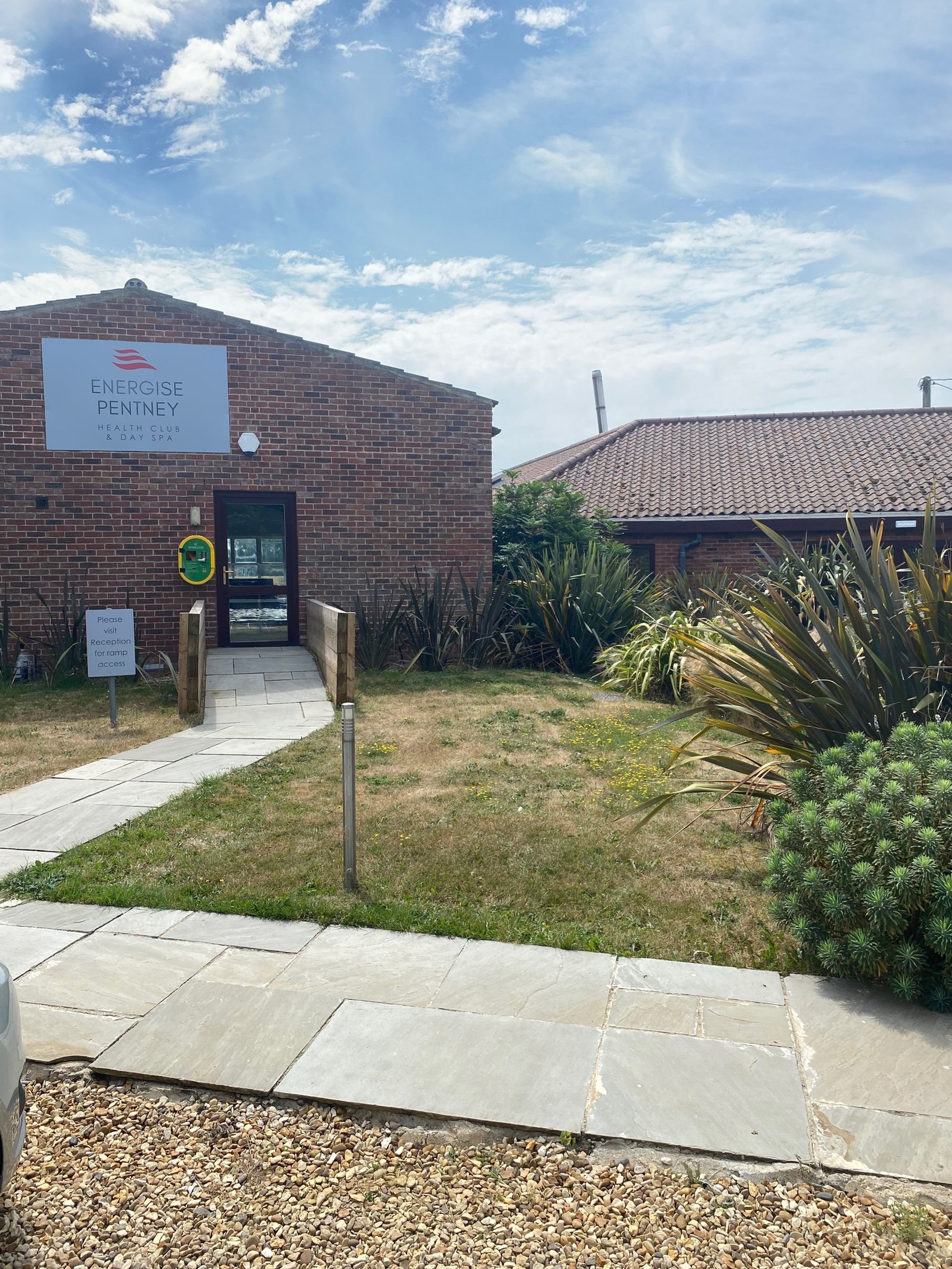 Access Ramp to Indoor Swimming Pool