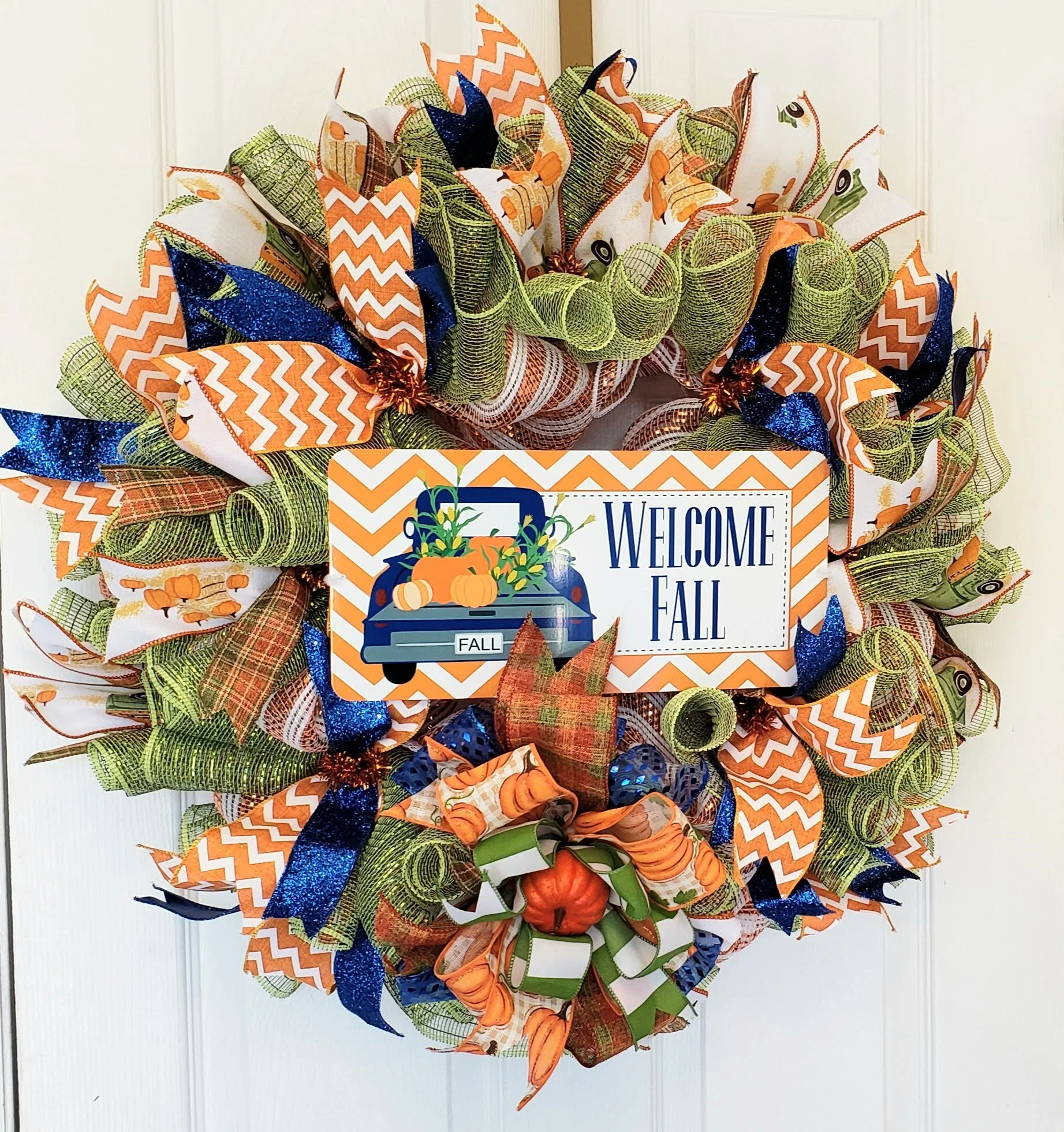 Welcome Fall Wreath