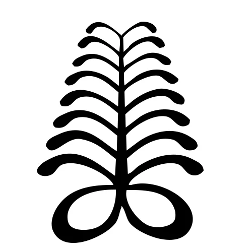 The Adinkra symbol, Aya