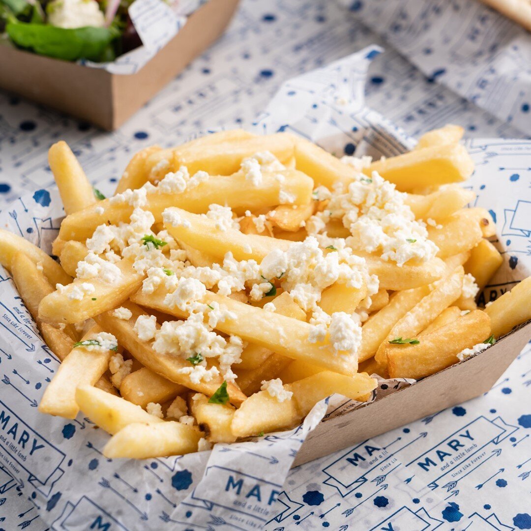 Feta and Fries, say no more! The perfect combo to go with your souva or meat platter!

Available for contactless delivery (yes we can deliver to your local park) or pick up at one of our venues across Melbourne &amp; Geelong.

Pre-Order via Aussie on