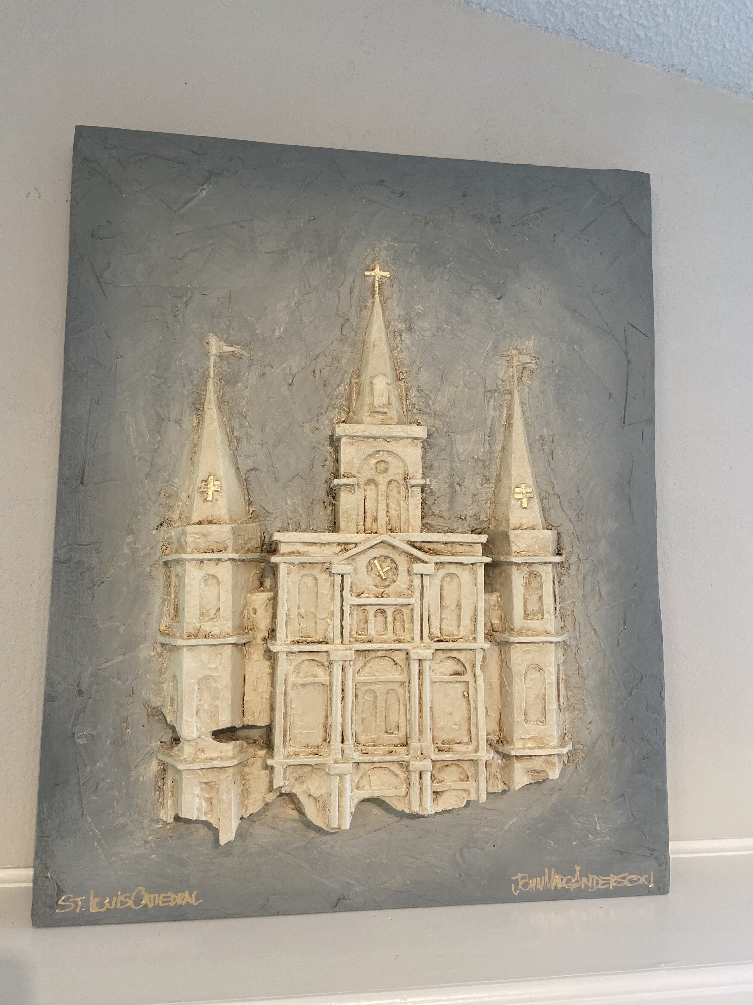 John Marc Anderson Gold Cathedral Detail 10x15 main image 1