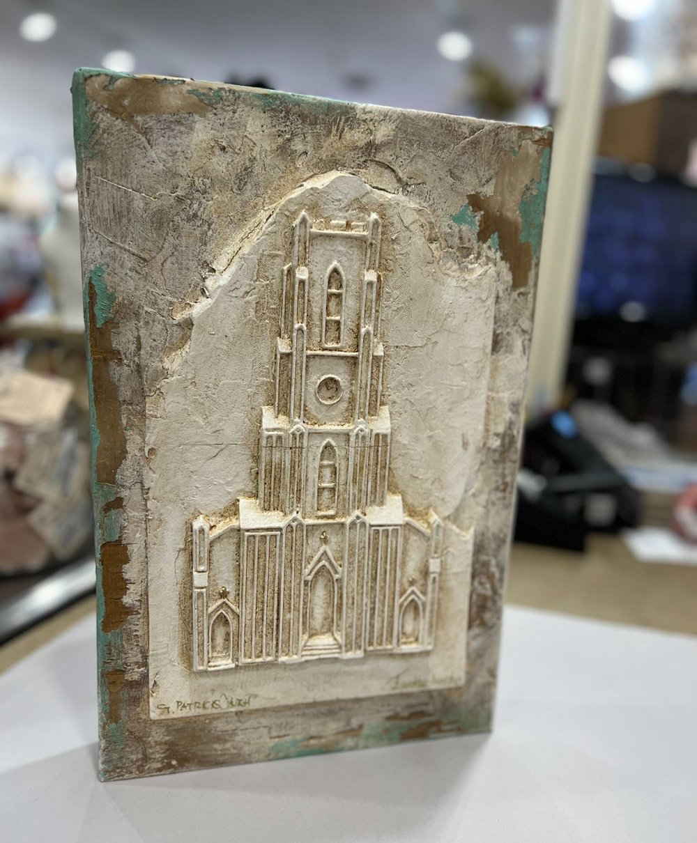 John Marc Anderson Jesuit Detail 7x8 Plaque