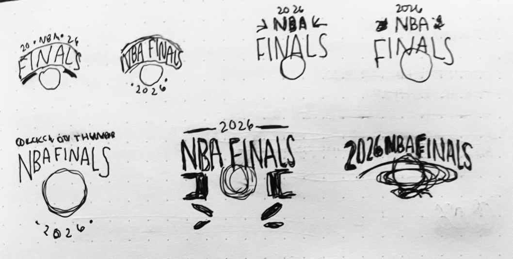  NBA Finals: Sketches 