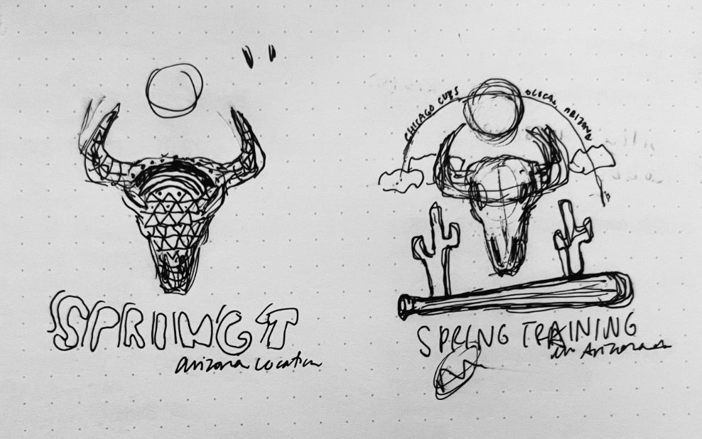  Spring Training Cactus League: Sketches 