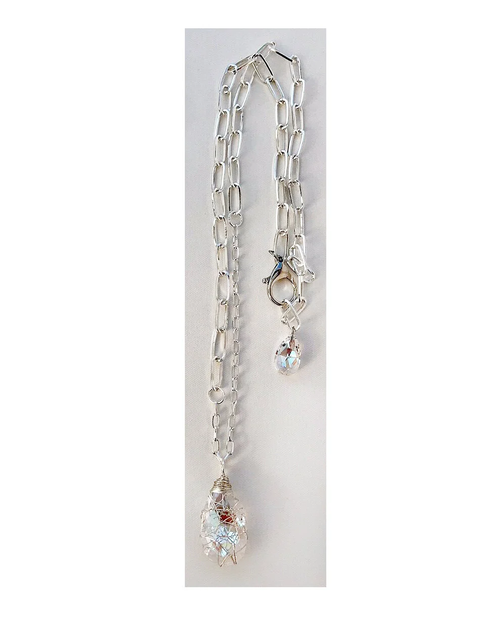 Aurora Borealis Swarovski Pendant 