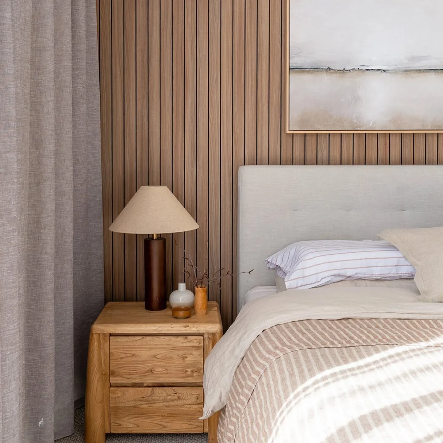 Tomorrow I'll be sending out my November newsletter, and this month I&rsquo;m sharing one of my favourite recent projects: a warm Japandi-inspired townhouse in Mount Barker.⁠
⁠
If you&rsquo;d like to learn more of how this fairly bland townhouse was 