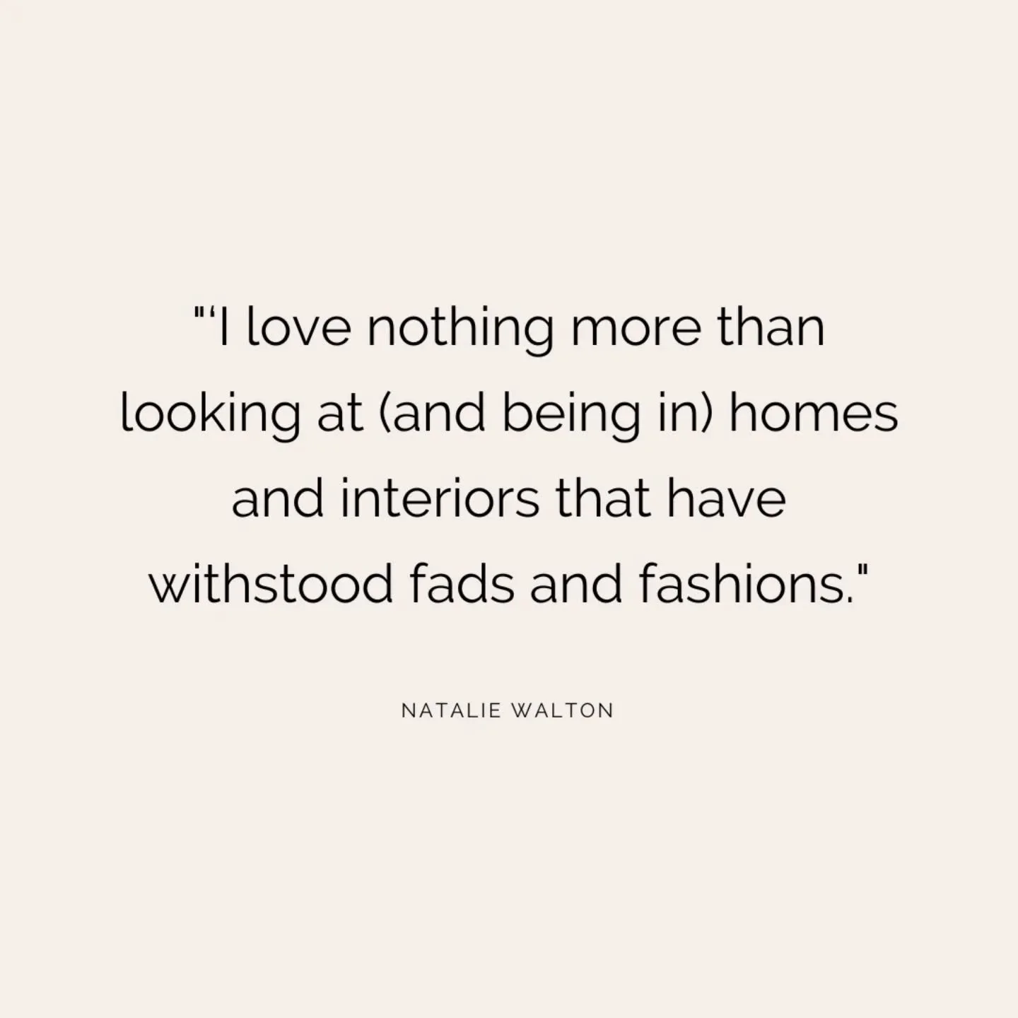 It's so easy to get sucked into this idea that your home has to be trendy &amp; fit in. This idea reminds me a bit like being in high school. ⁠
⁠
Where as in reality, looking back we all know that the cool kids were those who were comfortable in thei