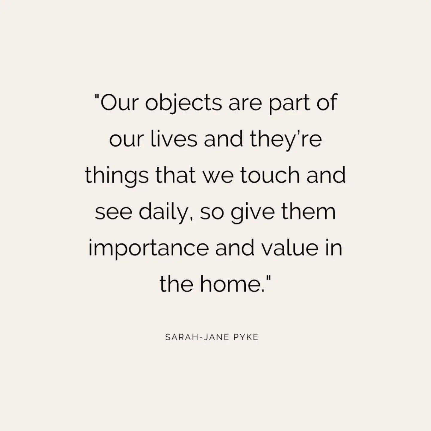 How things feels is often an underrated element in interior design.⁠
⁠
But think about it, how comforting does a beautifully made ceramic coffee cup feel in your hands, or a solid timber door with a well designed handle feel to open everyday? ⁠
⁠
The