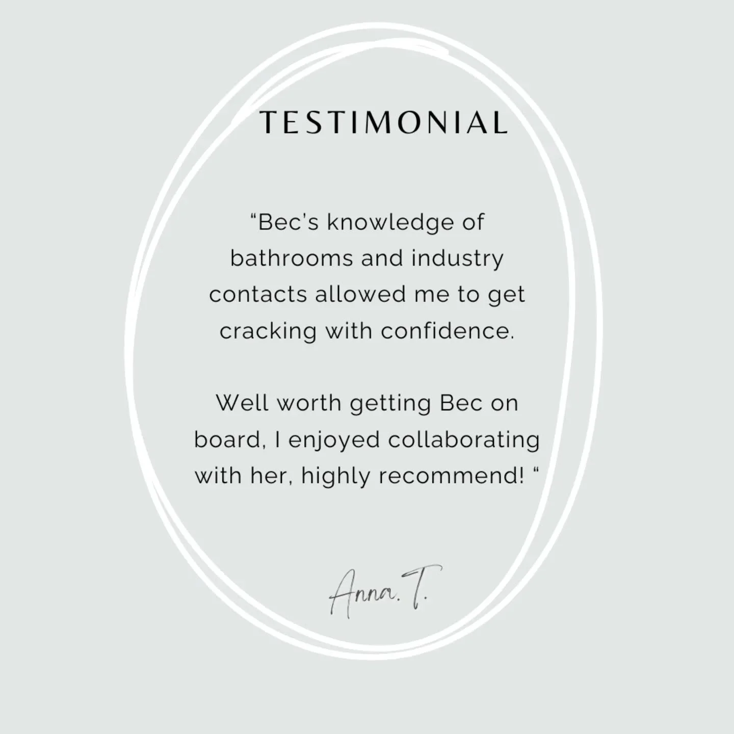 Thanks Anna for your kind words! ⁠
⁠
Sometimes a design consultation might be all you need to keep your project moving along. ⁠
⁠
It's easy to get stuck and stall on a design renovation or decoration project because you're not sure what to do next. Y