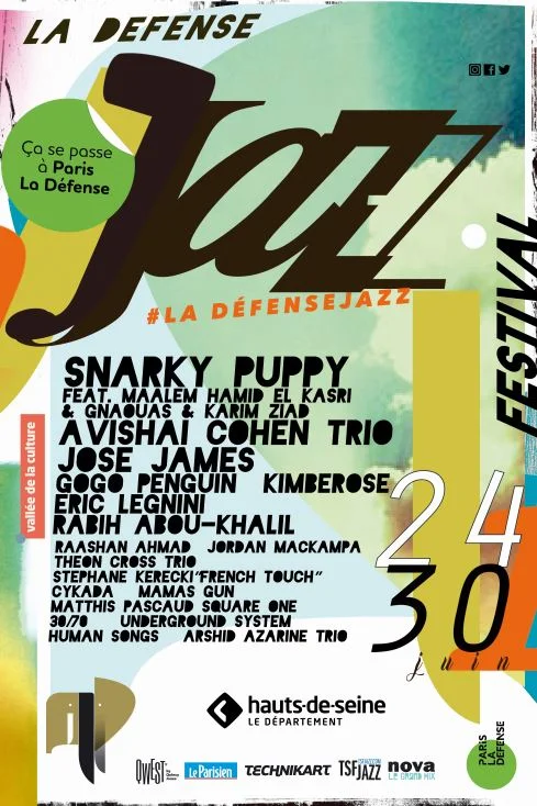 Jordan Mackampa Announced to play La Défense Jazz Festival