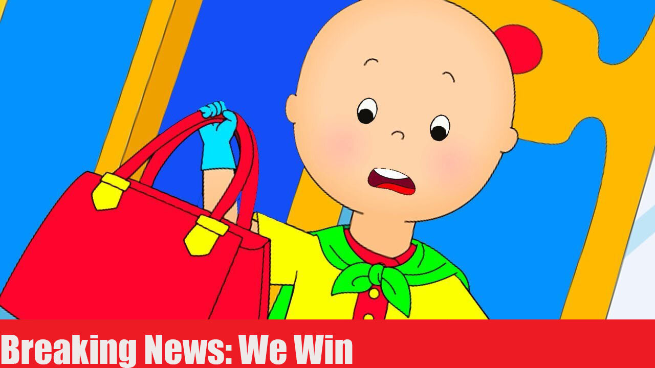 Caillou Finally Fucking Dies Of Cancer The Kubrickian
