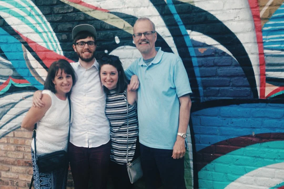 Suzanne, John, Lois, Hubby—Chicago, 2016 From Chapter 20: “Duct Tape”