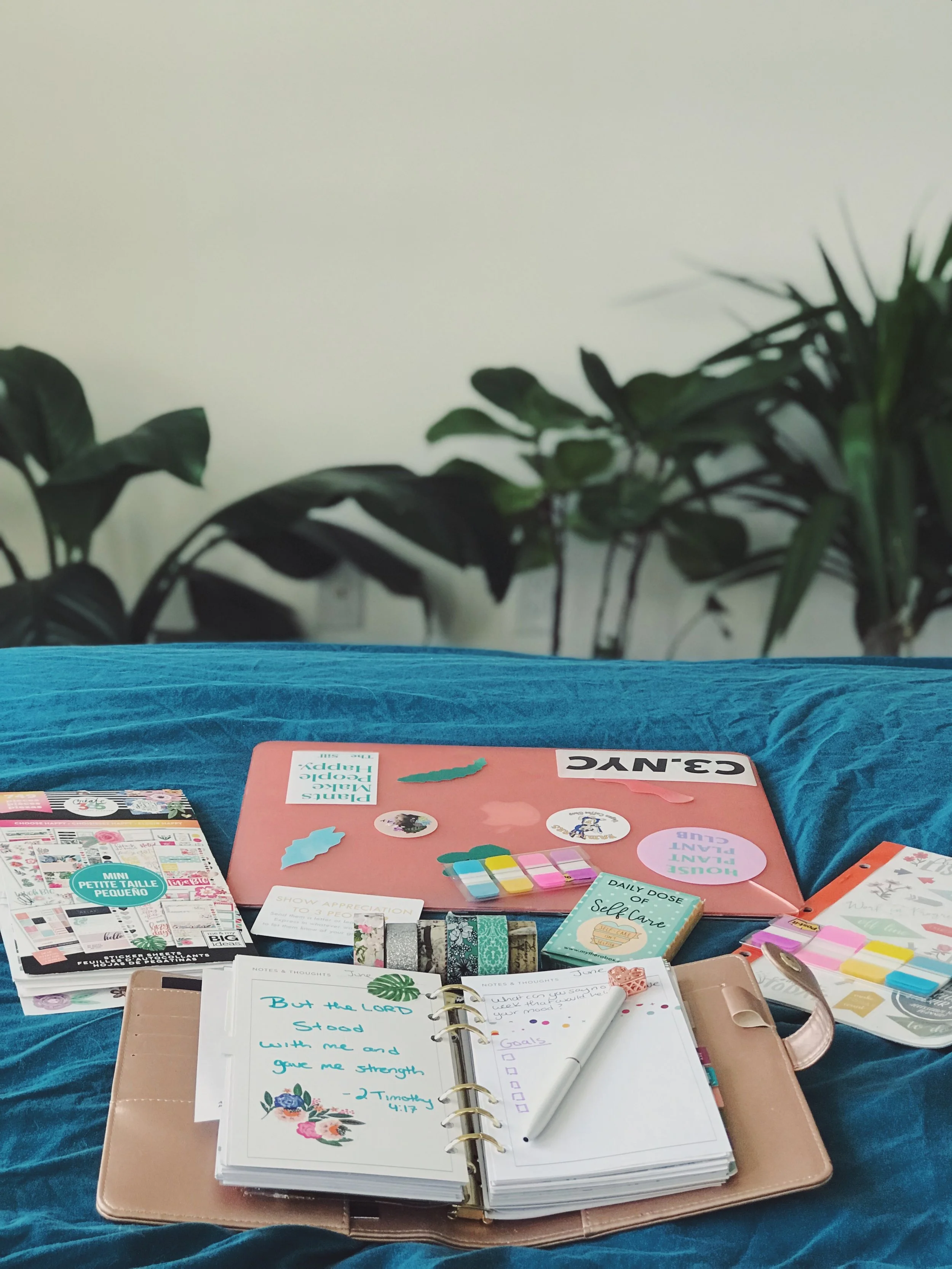 Planning with intention: a guide to making the most out of your planner.