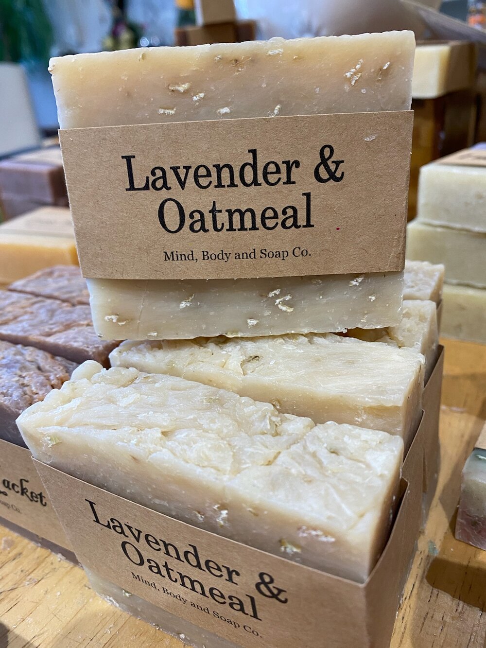 Lavender & Oatmeal Soap — Mind, Body and Soap Co.