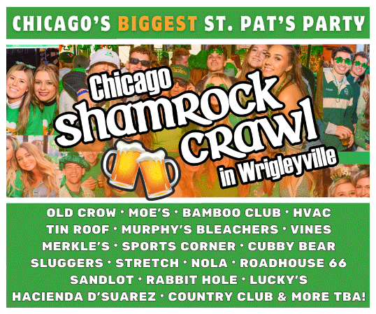 Chicago Shamrock Bar Crawl 