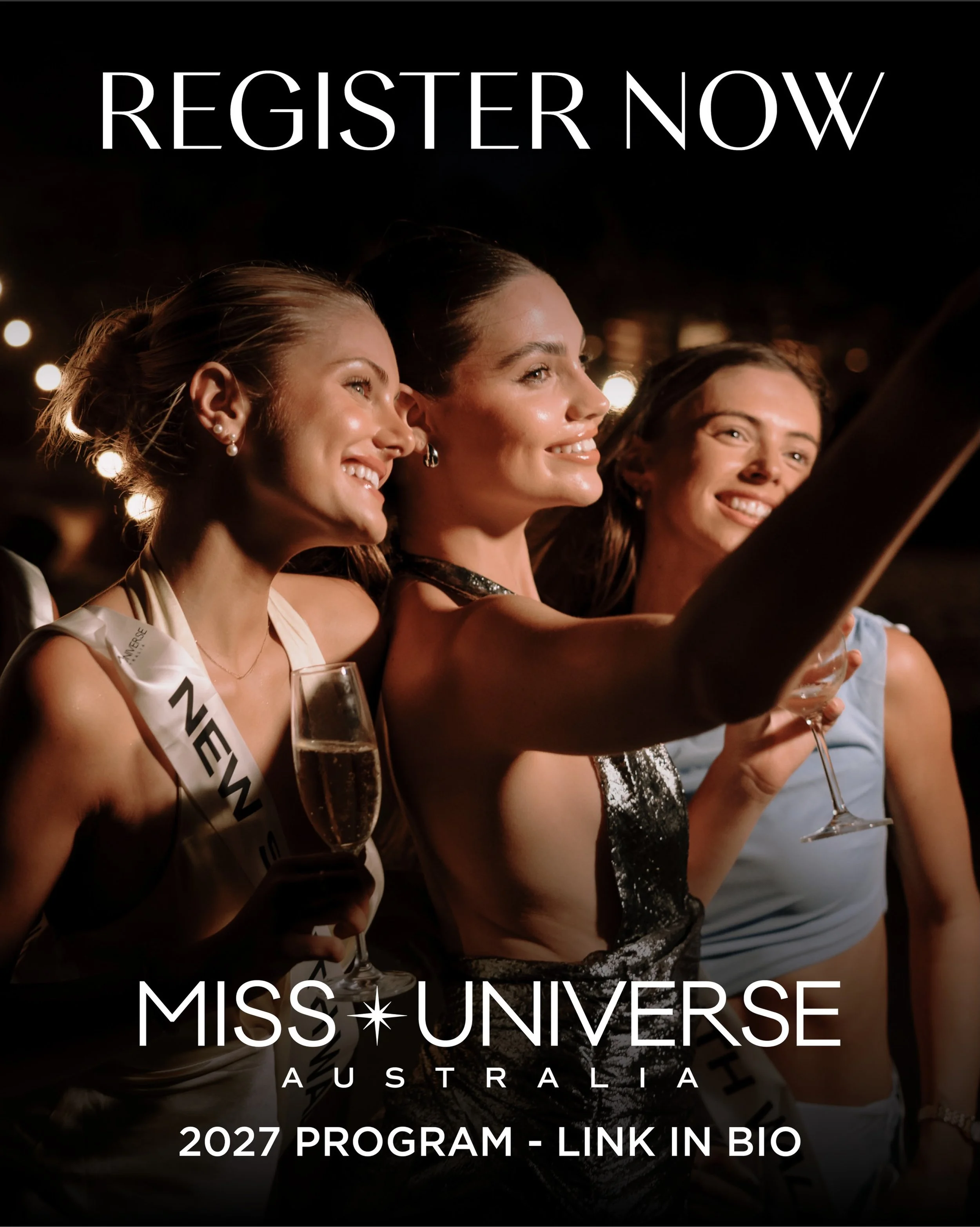 Could you be the next Miss Universe Australia? 🇦🇺 

The 2027 Miss Universe Australia program is calling women from across Australia who are ready to step into their confidence, discover their potential and be apart of an unforgettable experience.


