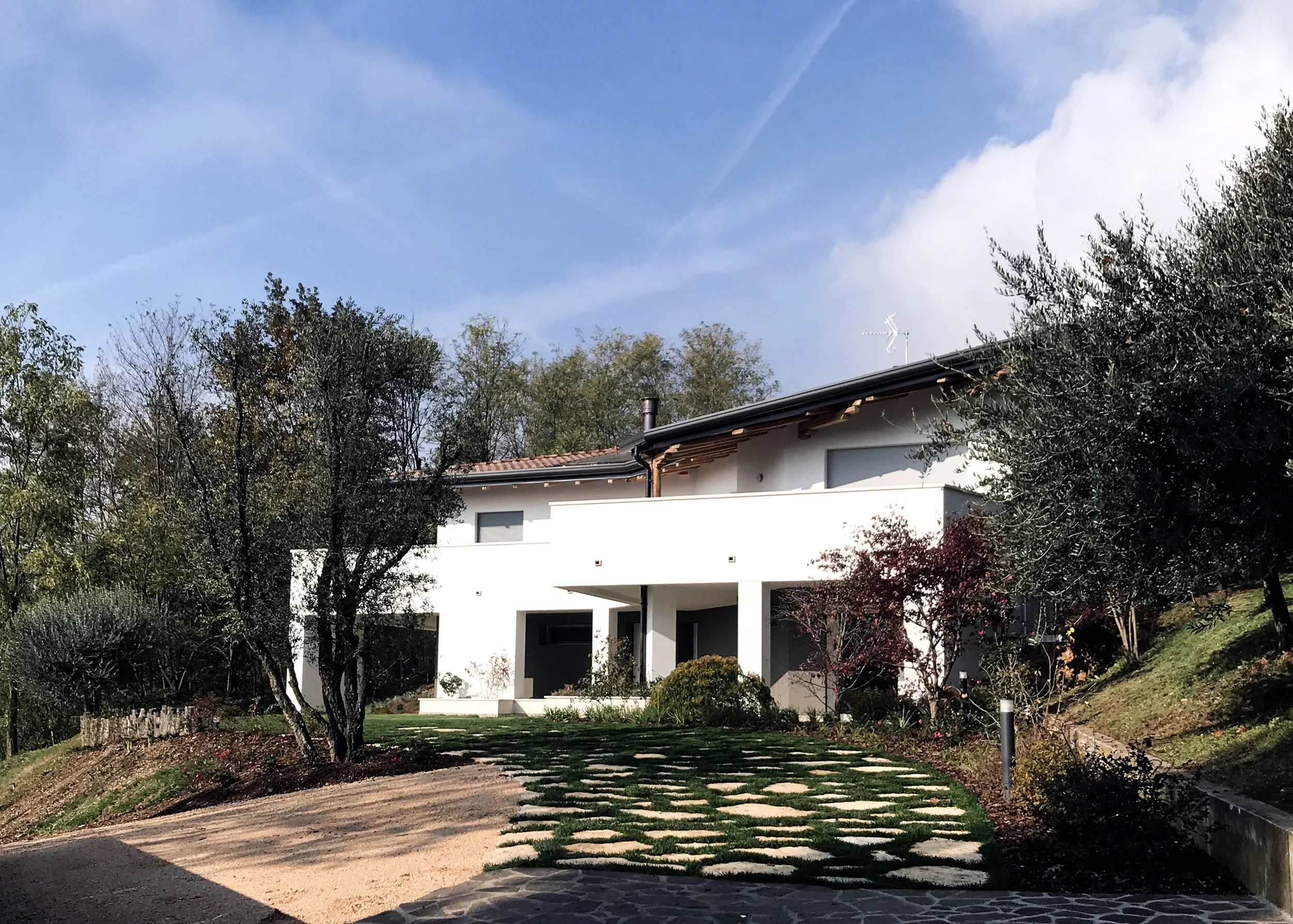 Villa P, Volpago del montello, TV, IT