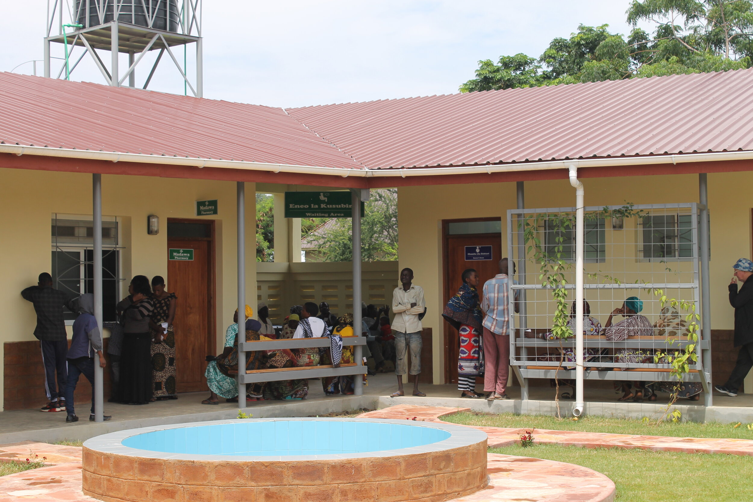 Small-scale hospital in Tanzania