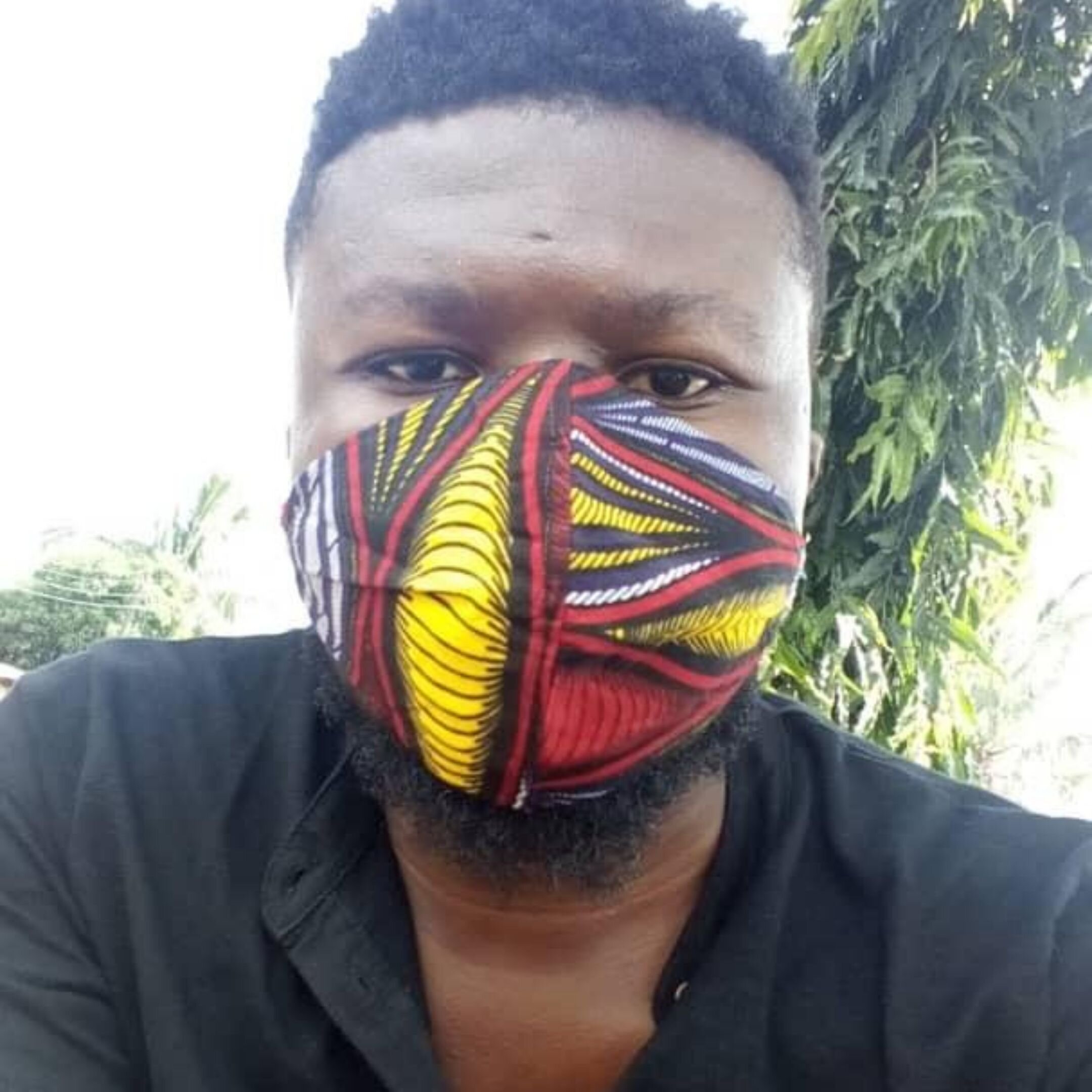 African Face mask