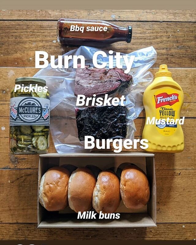 Brisket Burgers? Order through our website &quot;Bbq to your door&quot;.
Easy As...... #BurnCitySmoker #burncitysmokers #burncitytestkitchen #brisket #brisketburgers #burgers #bbqtoyourdoor #bbqdelivery 
#melbourne #metromelbourne