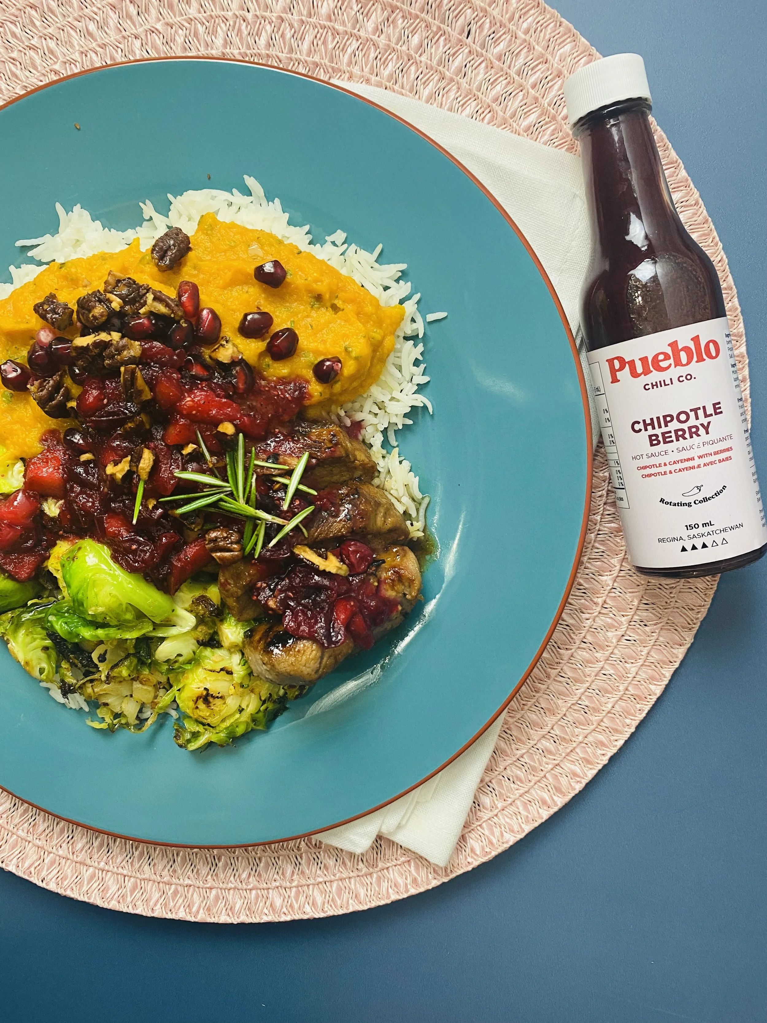 Pueblo Chipotle Berry Glazed Pork Loin — Kate's Kitchen Online