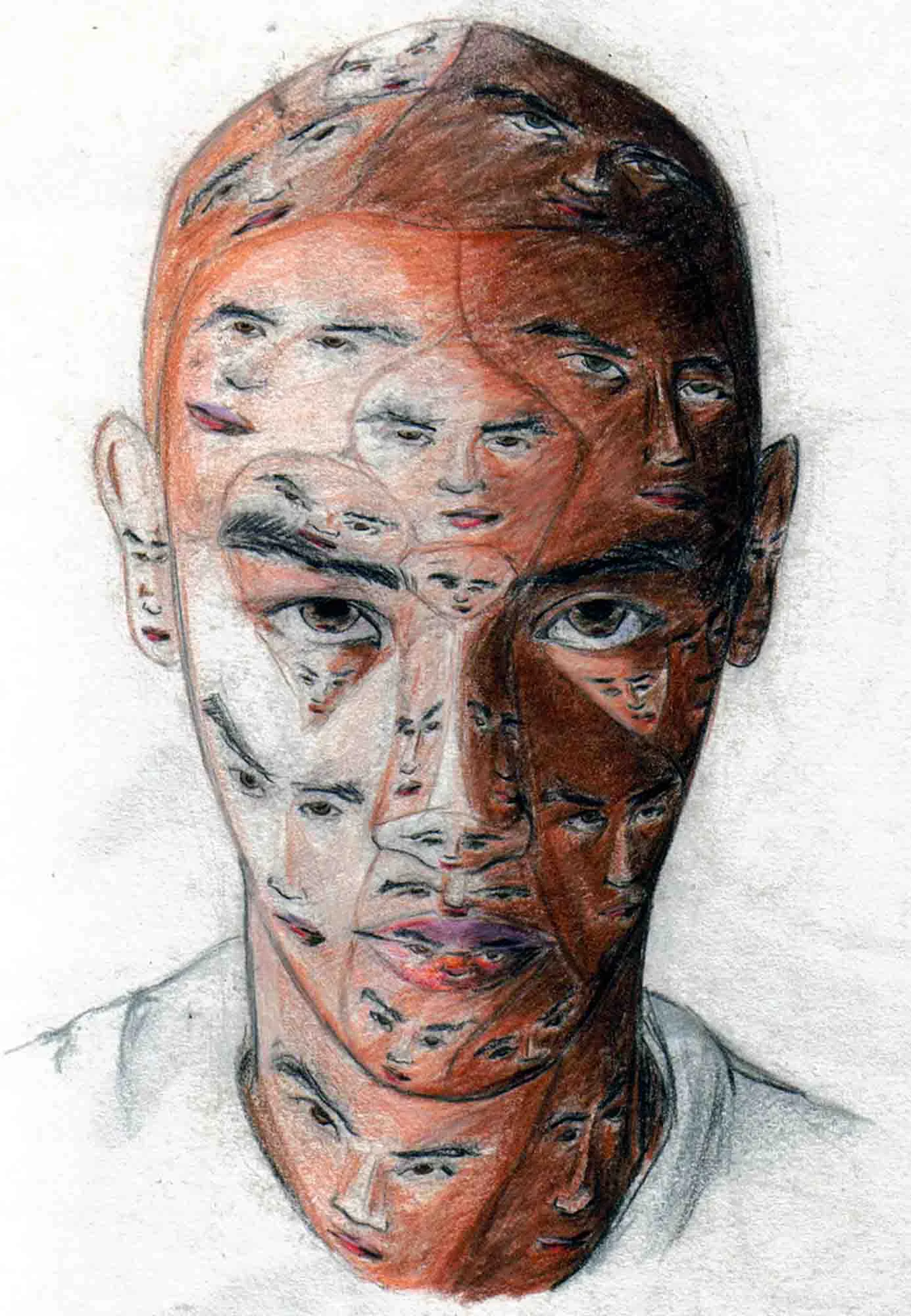 Multiple Self-Portrait