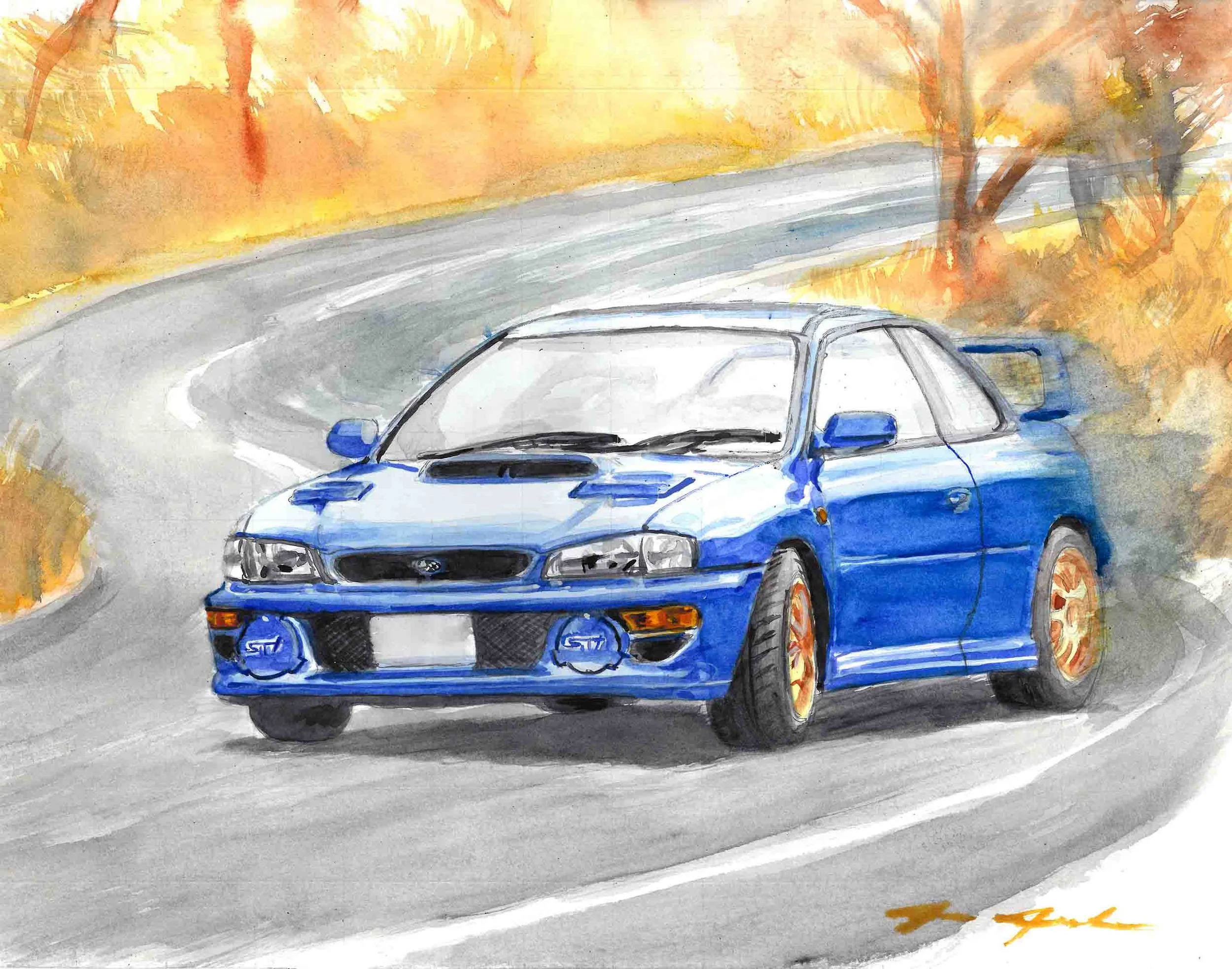Subaru STI 22B