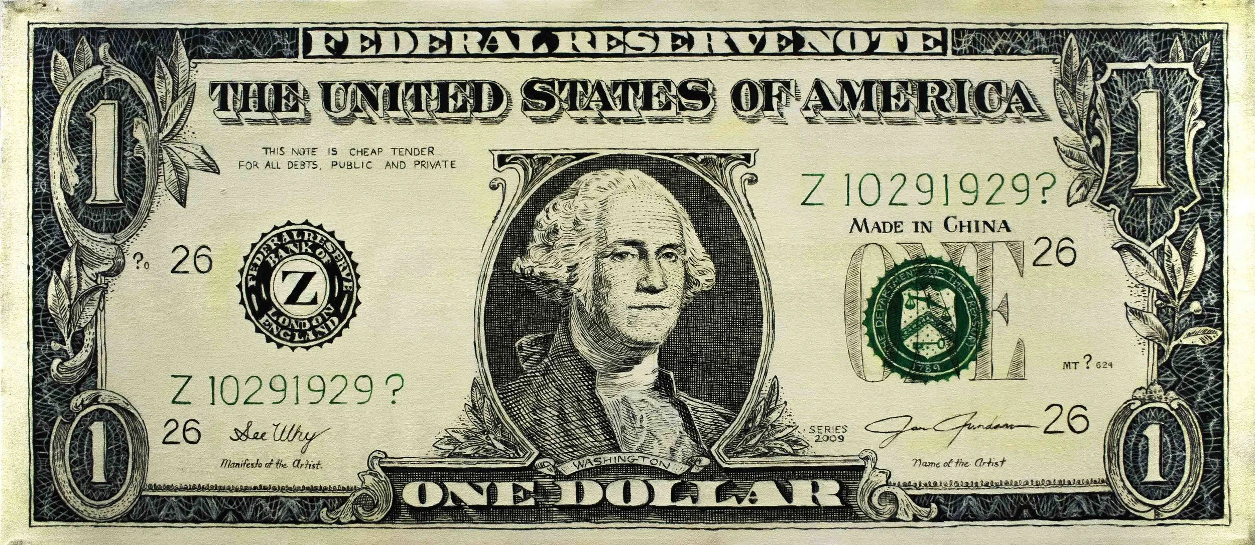 Super-Saturated We Got A Dollar - front