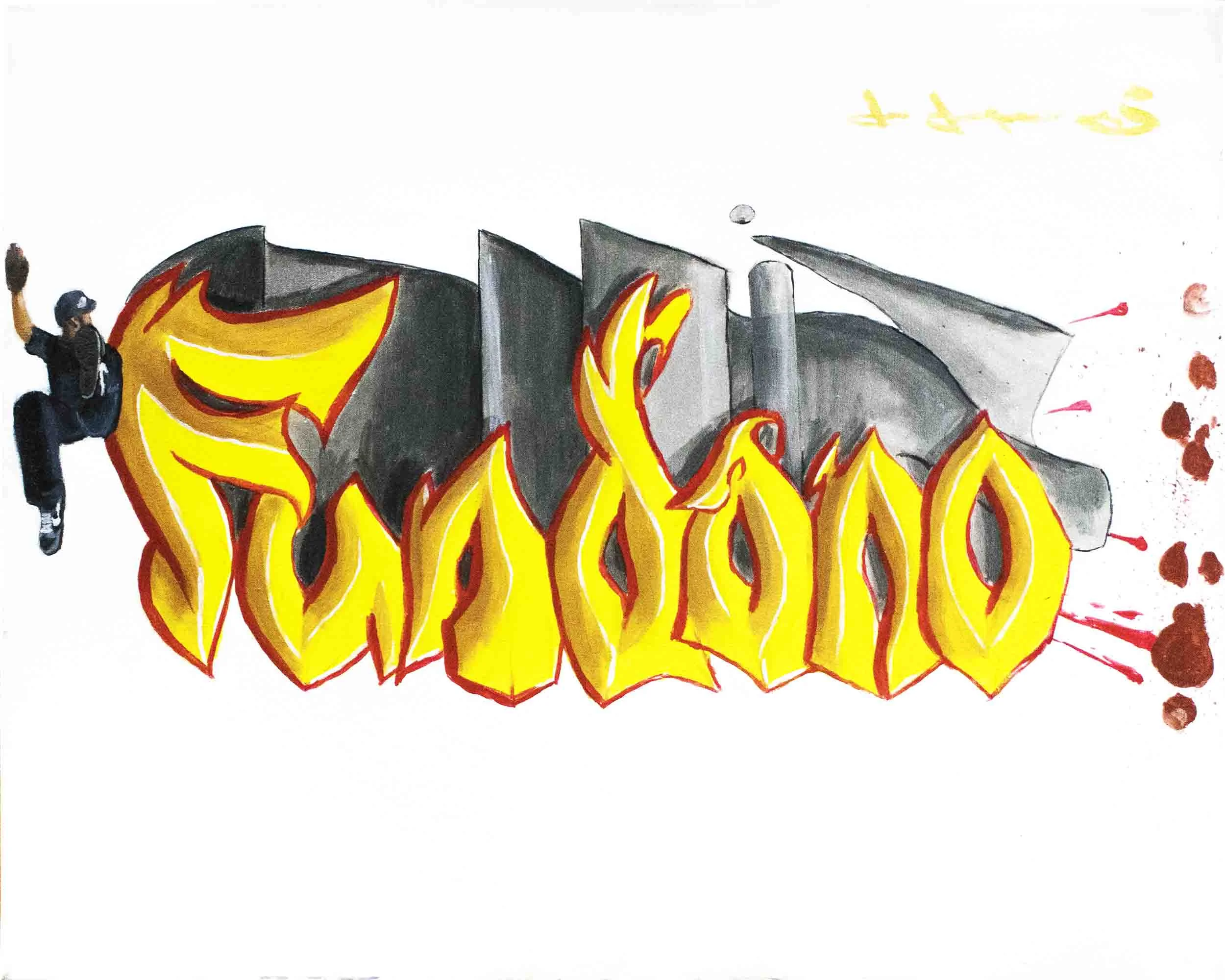 Super-Saturated pseudo-Graffiti - bottom