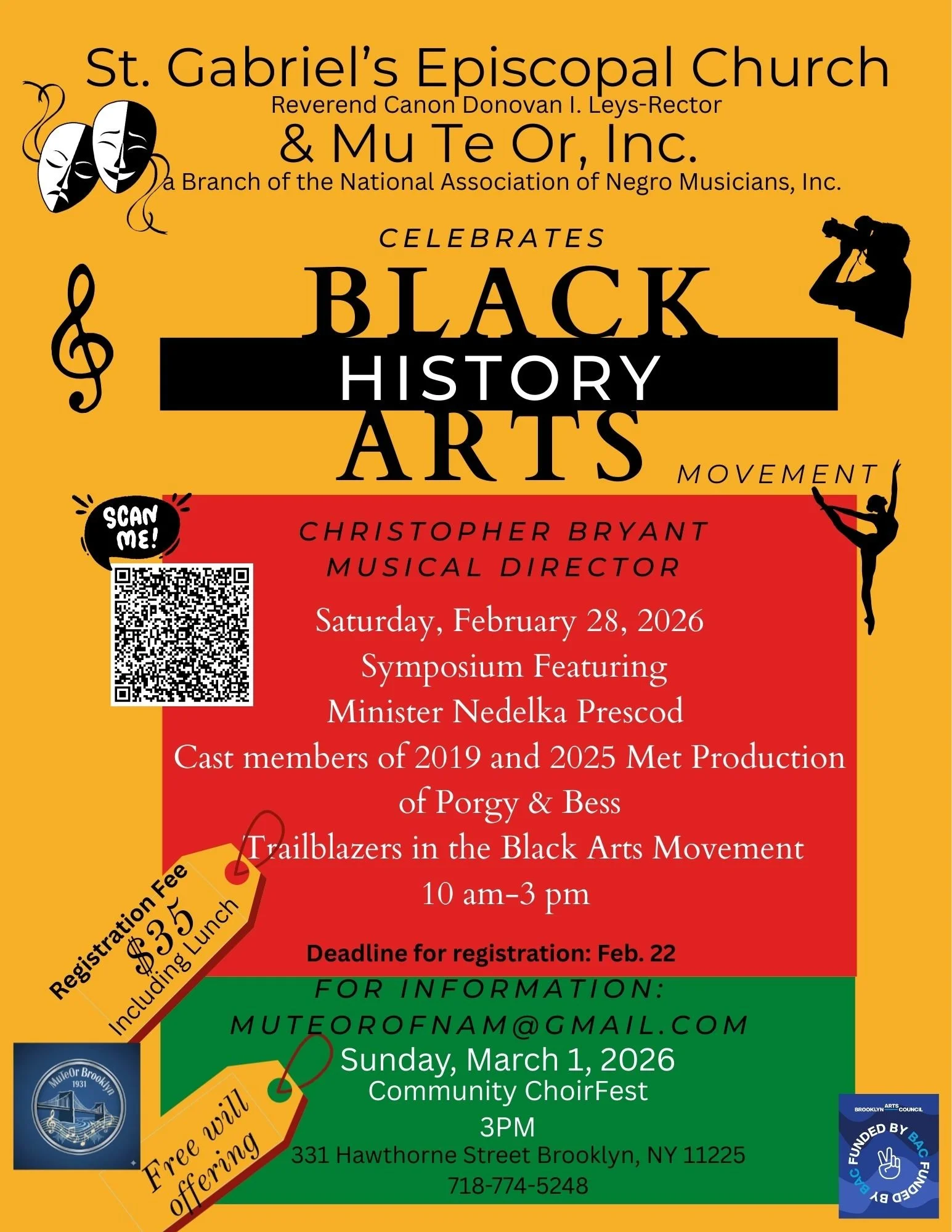 "Black History, Black Arts Movement." Symposium