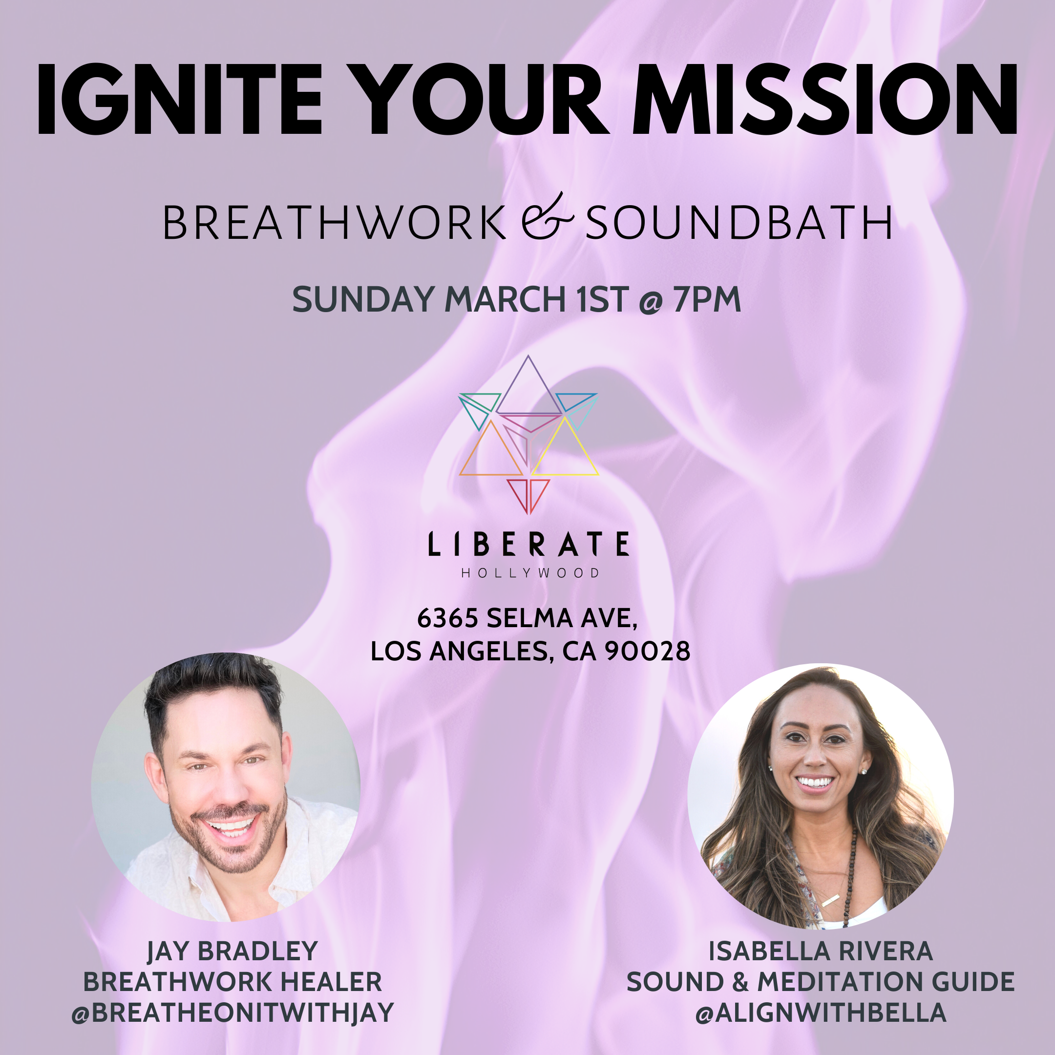 Breathwork &amp; Soundbath @ Liberate Hollywood