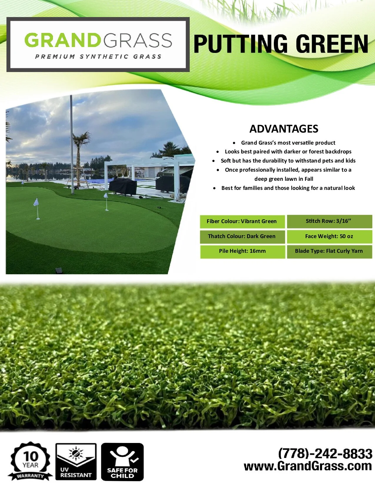 Landscape Architect Spec Sheets North Western Synthetic Grass