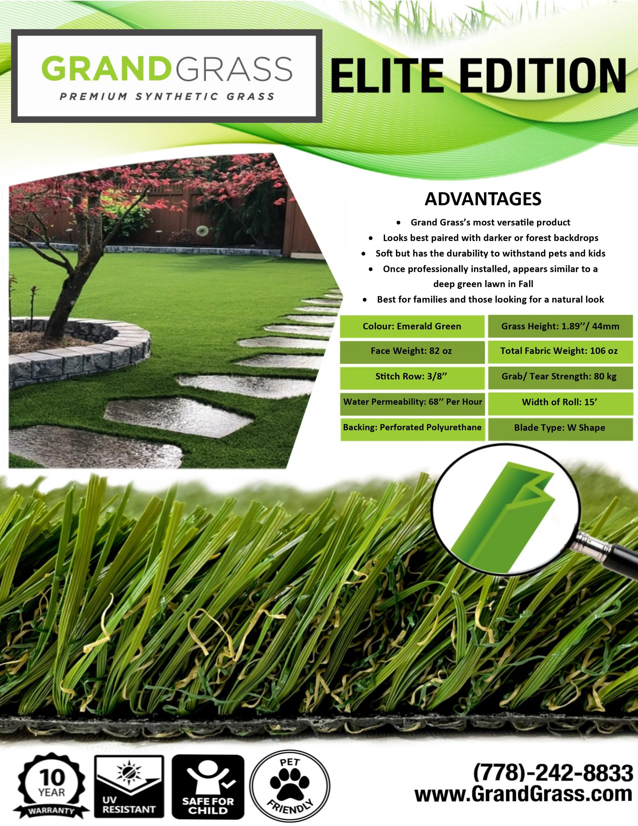 Landscape Architect Spec Sheets North Western Synthetic Grass