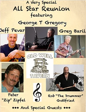 Reunion Shows in June w/ George T Gregory, Greg Baril & more