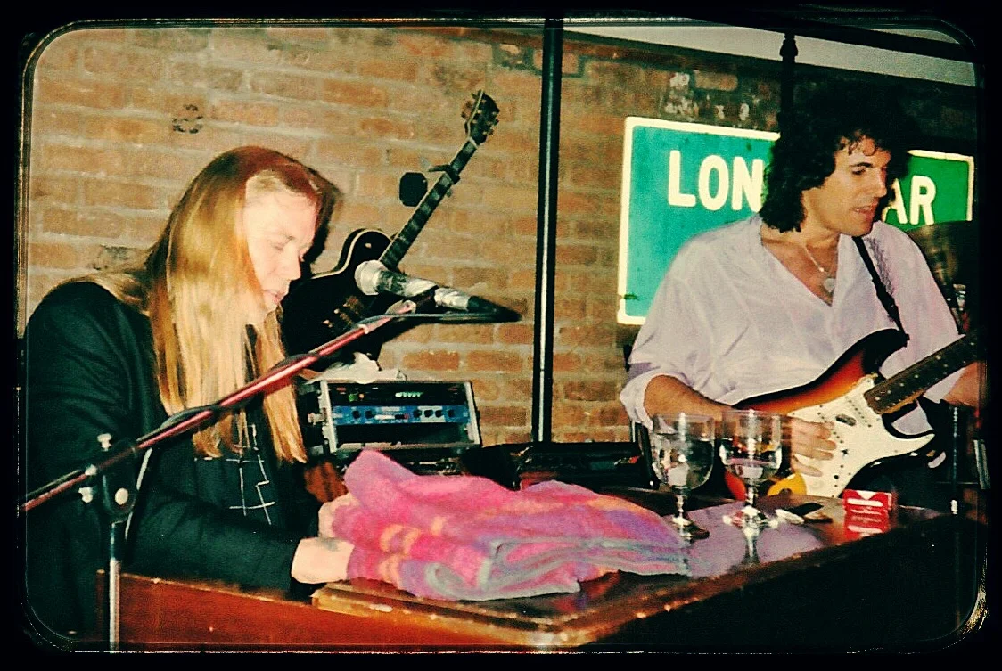 Jeff Jams w/Gregg Allman at The Lonestar RodeHouse in NYC 6/1/1991