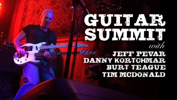 Guitar Summit feat. Jeff Pevar and Friends on 12/28 @ Maple Tree