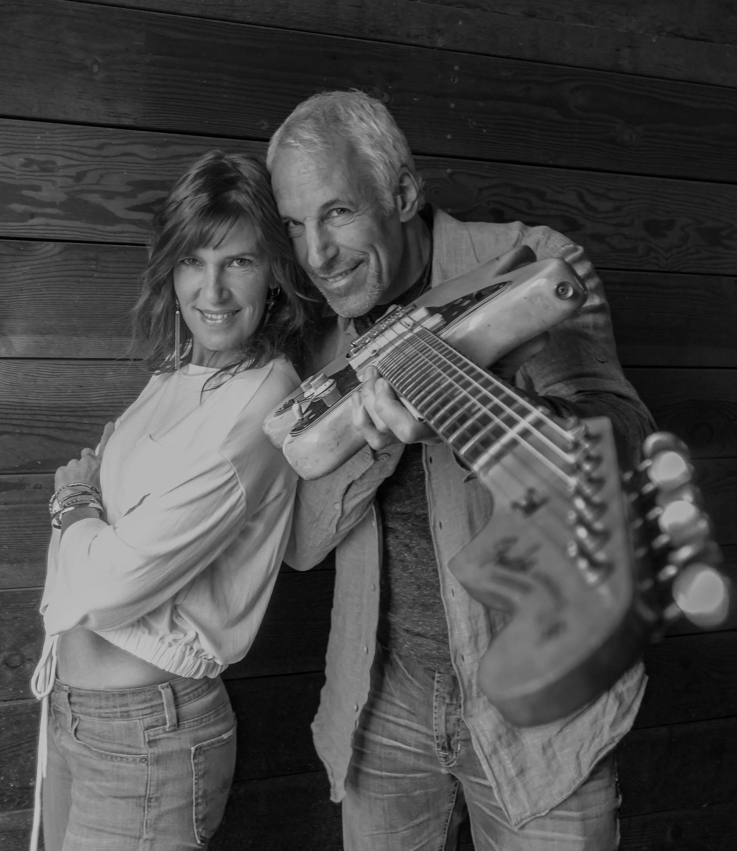 Jeff Pevar & Inger Nova Jorgensen. Photo By Mark Arinsberg