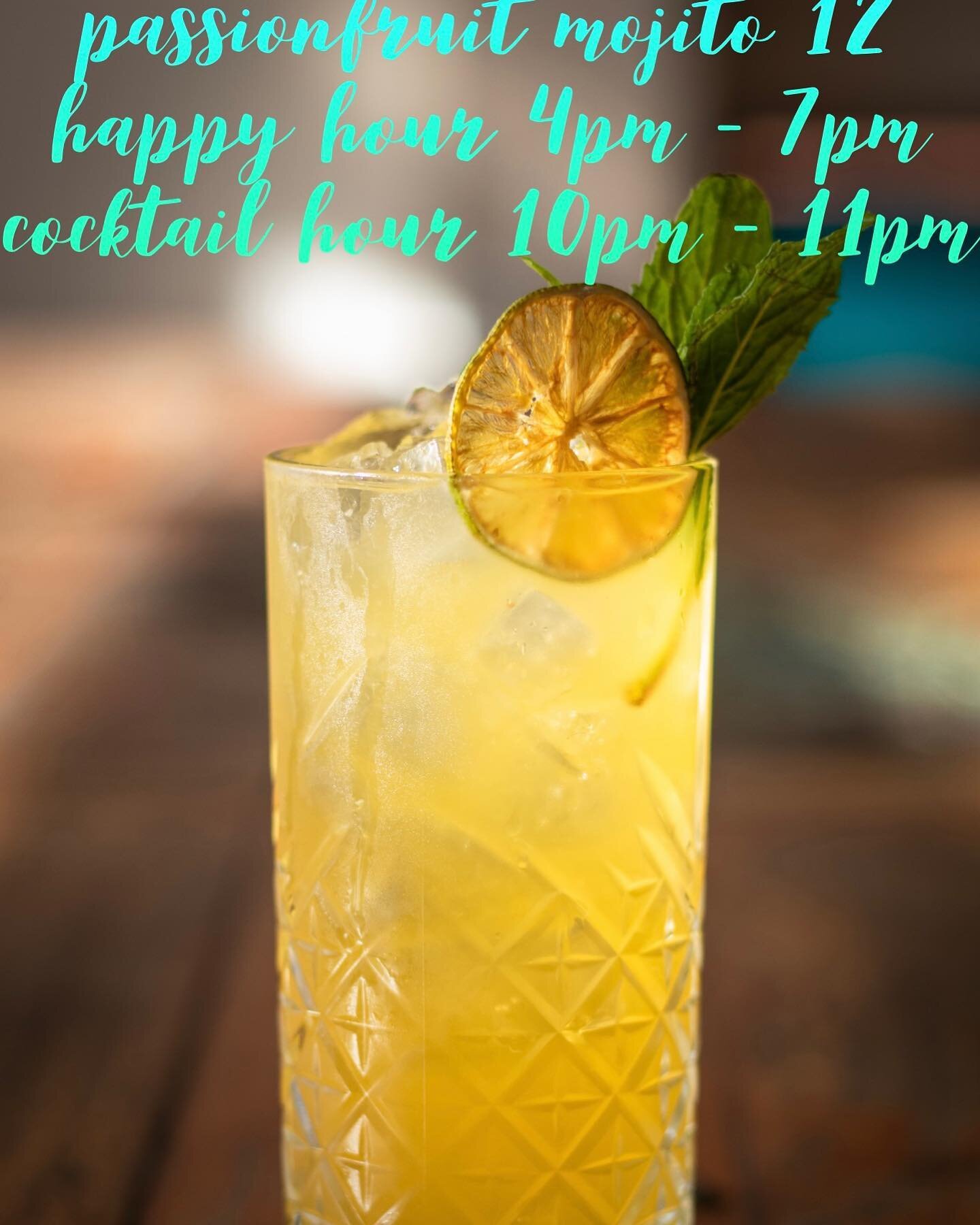 This little number is made for a true jungle goddess, Bacardi, Passionfruit, lemon and mint. Refreshing on a hot day like this one! She&rsquo;s only $12 during happy hour and fully loaded!

@hoohaabar @eatdrinkcheap @eatdrinkplaymelb #summercocktails