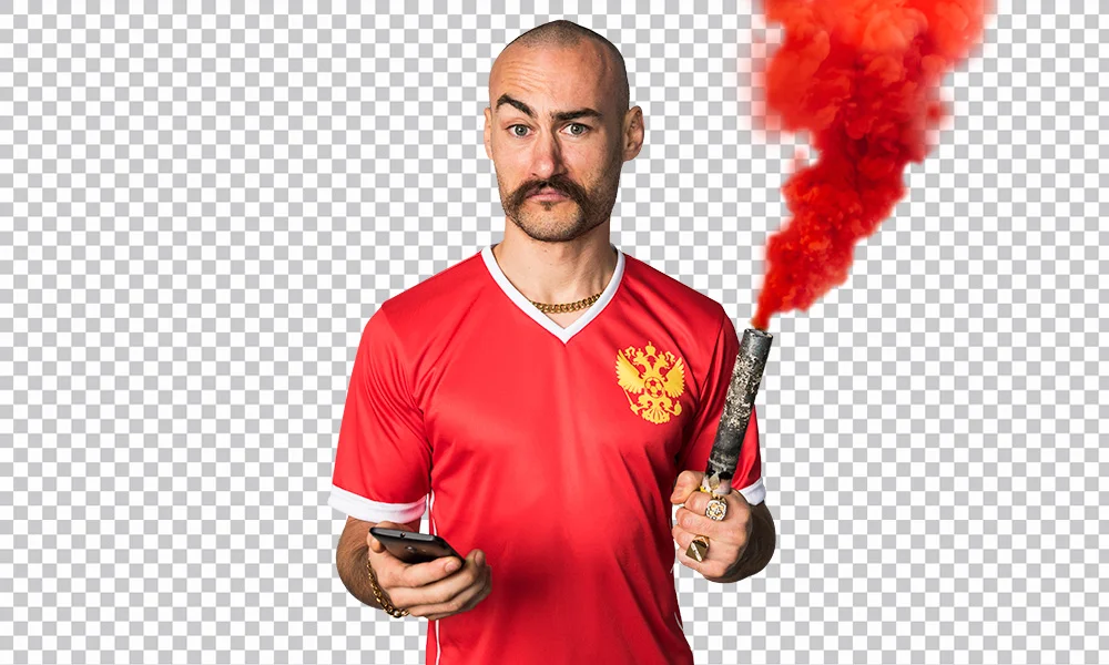  Example of the process of retouching and manipulating stock imagery, above. Example of final artwork applied across multiple assets for different channels below.  