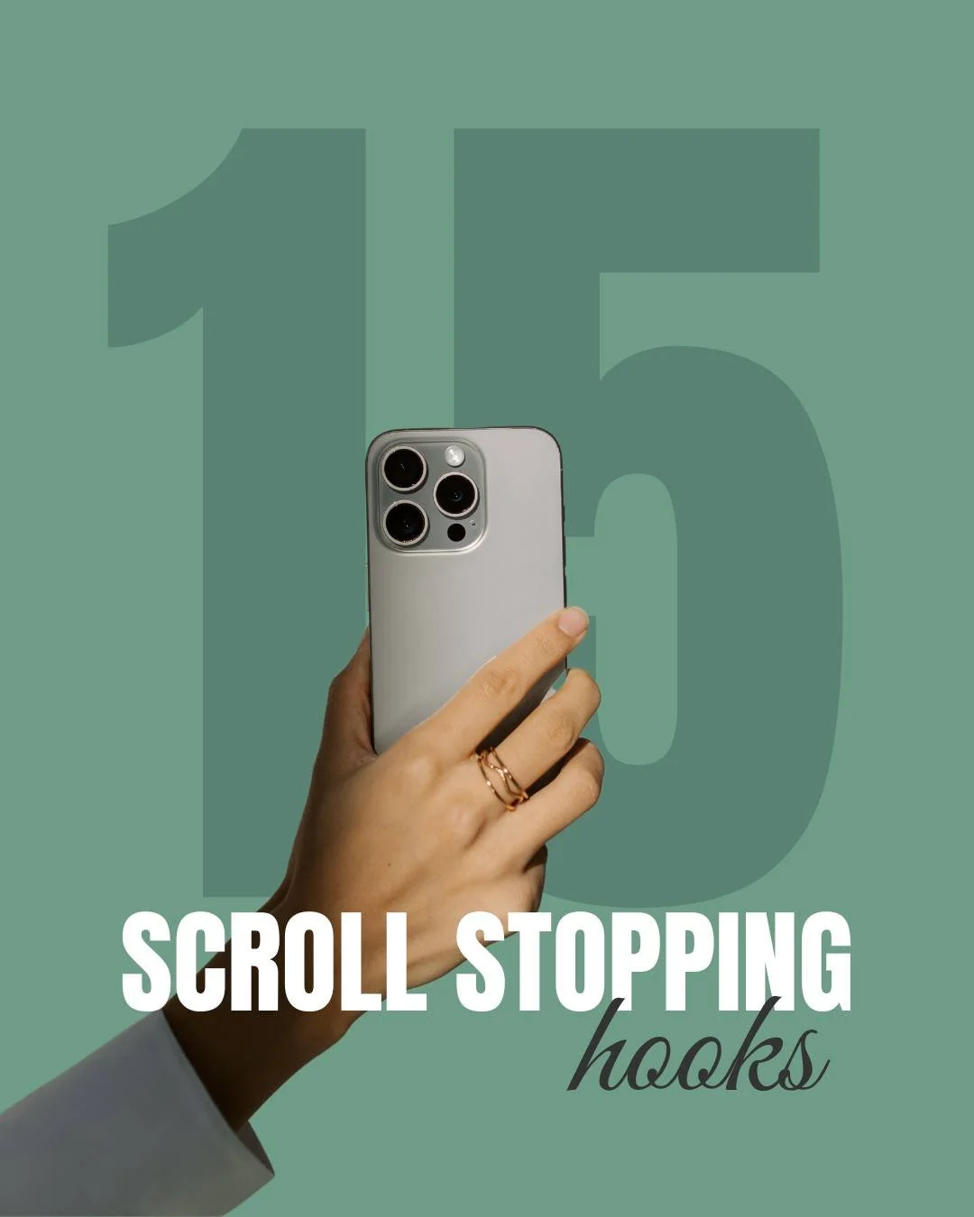 Your hook is your first impression, and it can make or break your content.

A strong hook grabs attention, stops the scroll, and invites your audience to connect with your message. When people stay engaged, your visibility grows.

Save this post for 