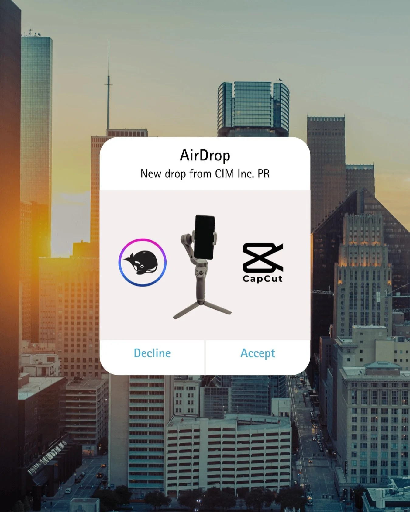 Sending you some of our go-to tools for content creation...

- DJI Osmo Mobile Gimbal
- HeyOrca Social Media Scheduler 
- CapCut for video editing