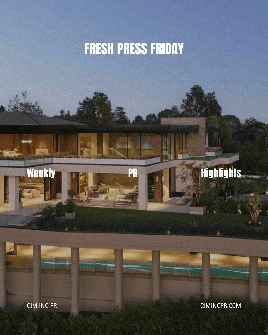 Welcome back for another Fresh Press Friday, swipe to see some of our media spotlights 🗞️ 

Links in story and story highlight 🔗

#FreshPressFriday #CIMIncPR #CIM #PublicRelations