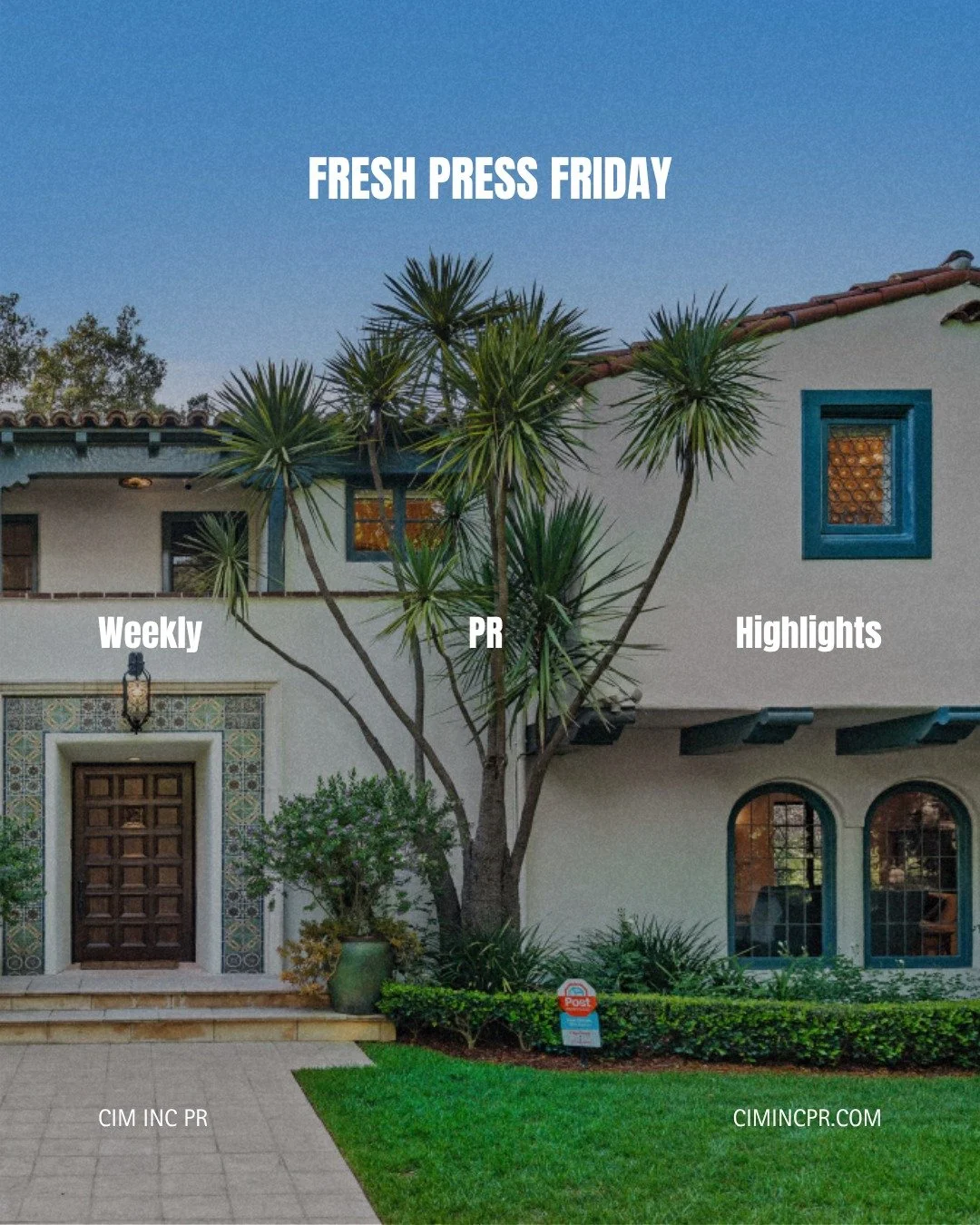 Fresh Press Friday is back with some of our top press highlights from this month 🗞️ 

1. @houstonchron - @socialdistricttx Groundbreaking
2. @houston_magazine - Resort-Style Pacific Mansion
3. @passtarnews - $2.5M Post-Fire Rehab
4. @bisnow - Vibran