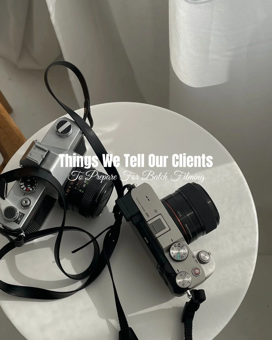Batch filming works best when you feel prepared, comfortable, and confident on camera. We handle the setup, equipment, and direction so you can focus on showing up and sharing your message!

#BatchFilming #ContentCreation #SMM #SocialMediaManagement