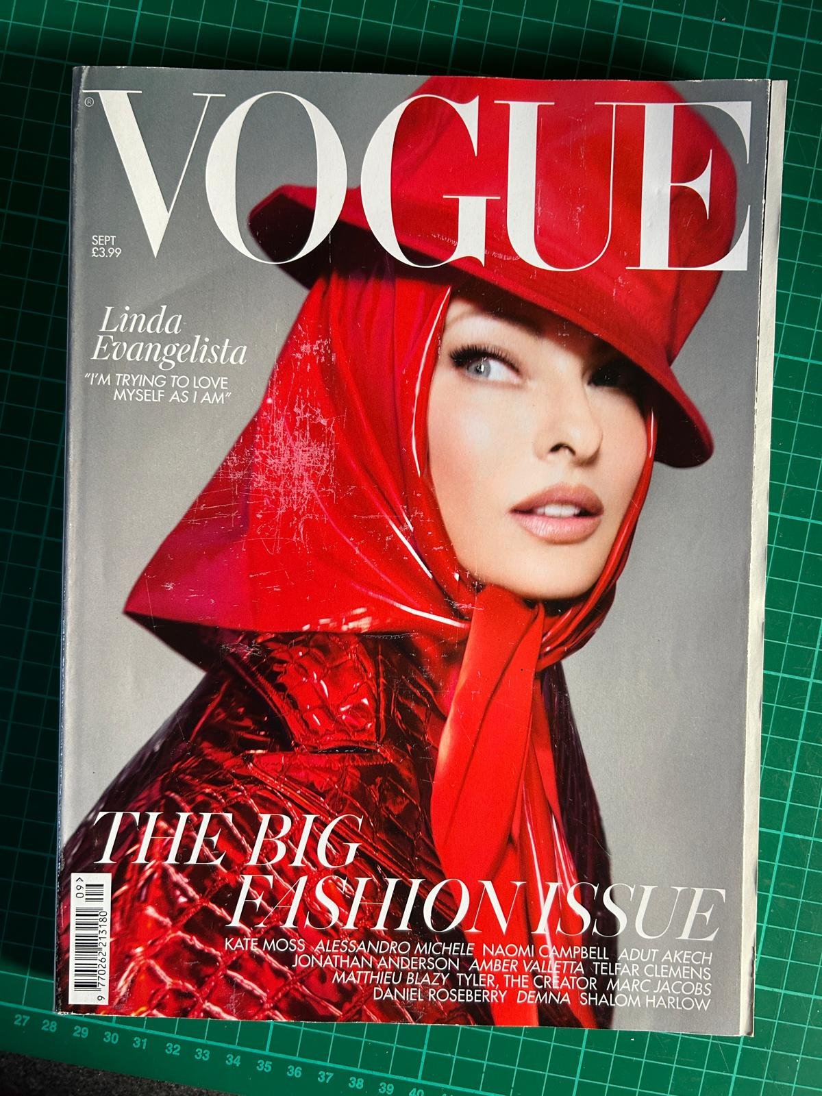 VOGUE   LINDA EVANGELISTA  SEPTEMBER 2022